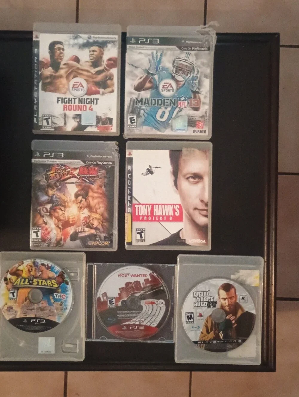 Sony PlayStation 3 Backwards Compatible Fat Console Bundle With Games Bundle